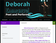 Tablet Screenshot of deborahemmanuel.com